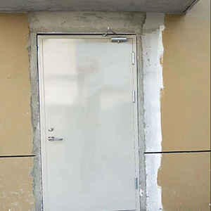 防火門洞口留置不合格(圖1) 防火門洞口.jpg