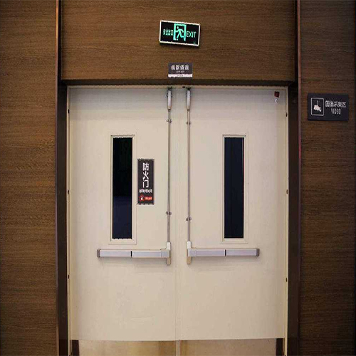 鋼質(zhì)防火門(mén)安裝容易出現(xiàn)哪些問(wèn)題(圖1) 安全出口設(shè)防火門(mén).jpg