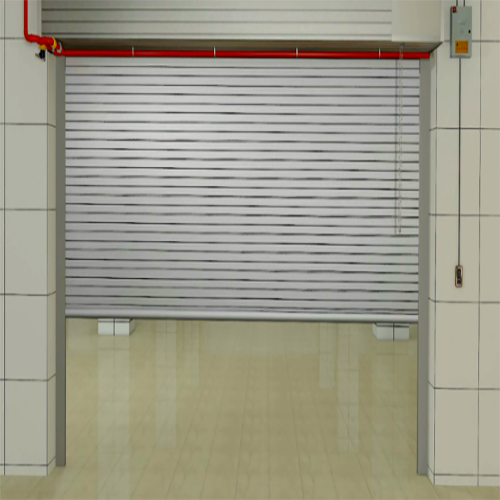 車庫防火卷簾門火警聯(lián)動需要2次下降嗎(圖1) 車庫鋼質(zhì)防火卷簾.jpg