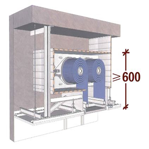 防火卷簾的構造做法(圖3) 卷簾節點構造.jpg
