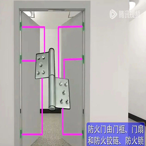 防火門能雙向開啟嗎(圖1) 防火門合頁.jpg